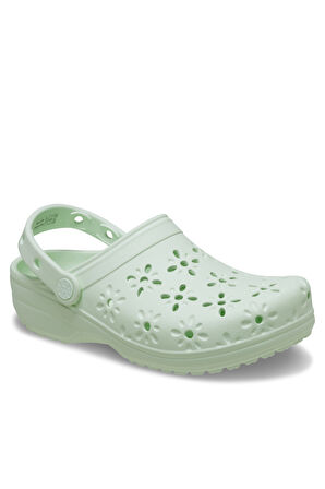 Crocs Classic Floral Cut Out Clog Kadın Terlik