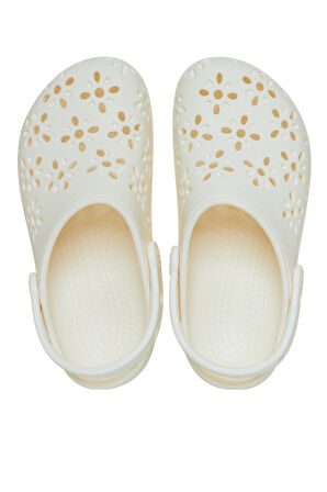 Crocs Classic Floral Cut Out Clog Kadın Terlik