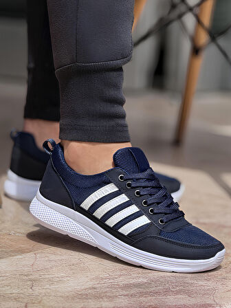 Ghattix 4 Çizgili Erkek Sneaker Ayakkabı