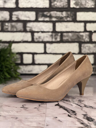 Ghattix B03 Stiletto Topuklu Zarif Şık Kadın Ayakkabı