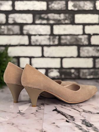 Ghattix B03 Stiletto Topuklu Zarif Şık Kadın Ayakkabı