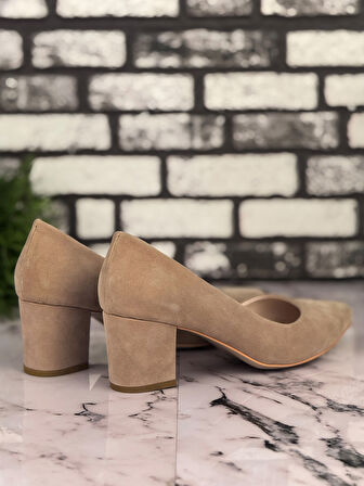 Ghattix B02 Stiletto Topuklu Zarif Şık Kadın Ayakkabı