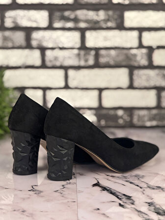 Ghattix B04 Stiletto Topuklu Zarif Şık Kadın Ayakkabı