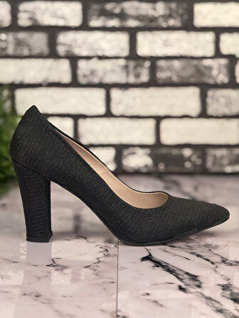 Ghattix B06 Stiletto Topuklu Zarif Şık Kadın Ayakkabı