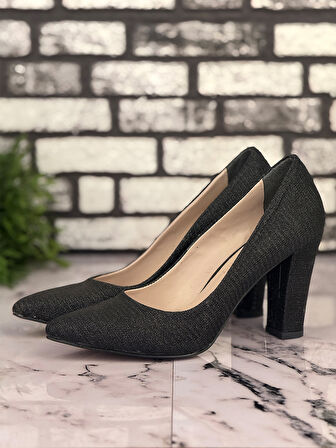 Ghattix B06 Stiletto Topuklu Zarif Şık Kadın Ayakkabı