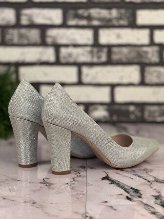 Ghattix B06 Stiletto Topuklu Zarif Şık Kadın Ayakkabı