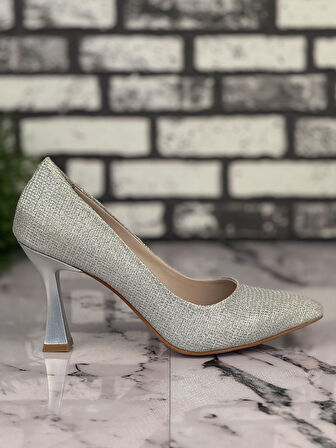 Ghattix B07 Stiletto Topuklu Zarif Şık Kadın Ayakkabı