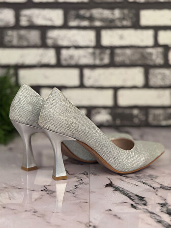 Ghattix B07 Stiletto Topuklu Zarif Şık Kadın Ayakkabı