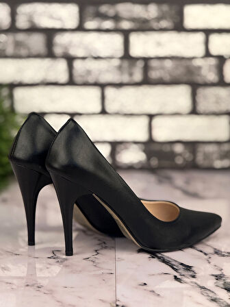 Ghattix B08 Stiletto Topuklu Zarif Şık Kadın Ayakkabı