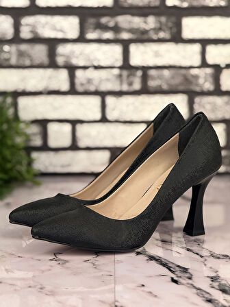 Ghattix B09 Stiletto Topuklu Zarif Şık Kadın Ayakkabı