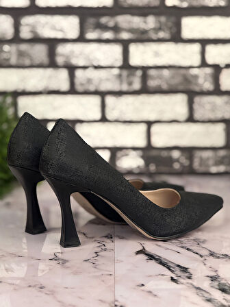 Ghattix B09 Stiletto Topuklu Zarif Şık Kadın Ayakkabı