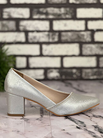 Ghattix B18 Stiletto Topuklu Zarif Şık Kadın Ayakkabı