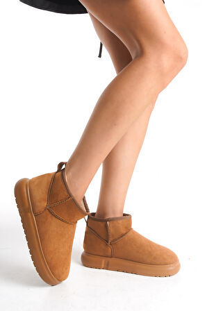 Ghattix Kugu Kadın Kışlık Bot İçi Tüylü