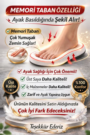 Ghattix Günlük Kadın İ̇Nce Taban Babet