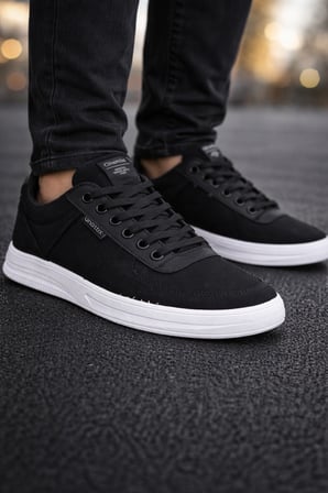 Ghattix 104 Erkek Günlük Keten Sneaker Ayakkabı