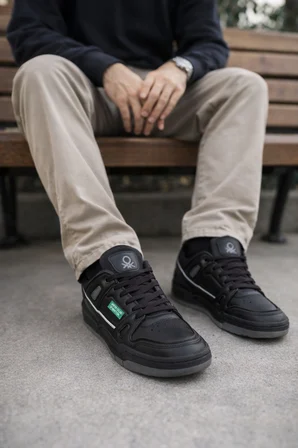 Benetton Erkek Rahat Günlük Sneaker Ayakkabı