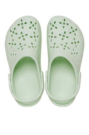 Crocs Classic Floral Cut Out Clog Kadın Terlik