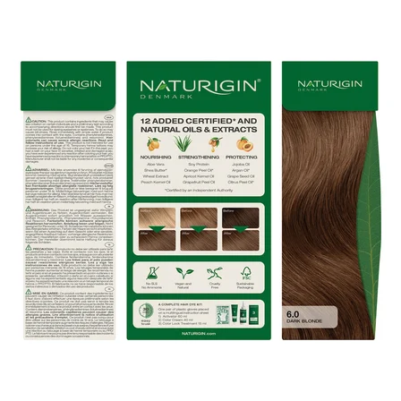 Naturigin Doğal Saç Boyası Koyu Sarı 6.0 ( 2 Adet )