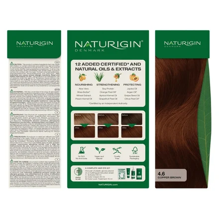 Naturigin Doğal Saç Boyası Bakır Kahve 4.6 ( 2 Adet )