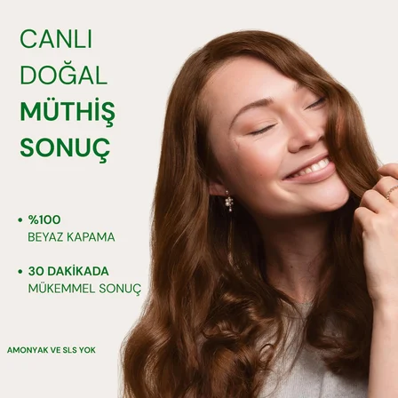 Naturigin Doğal Saç Boyası Koyu Bakır 6.34 ( 2 Adet )