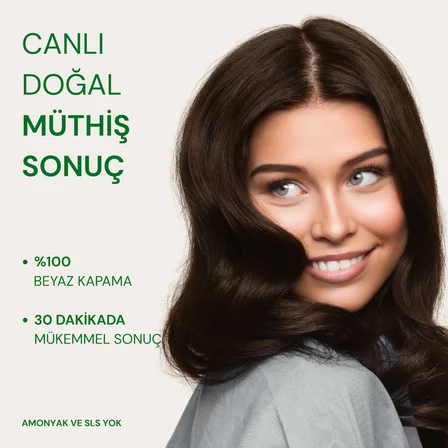 Naturigin Doğal Saç Boyası Koyu Kahve 3.0 ( 2 Adet )