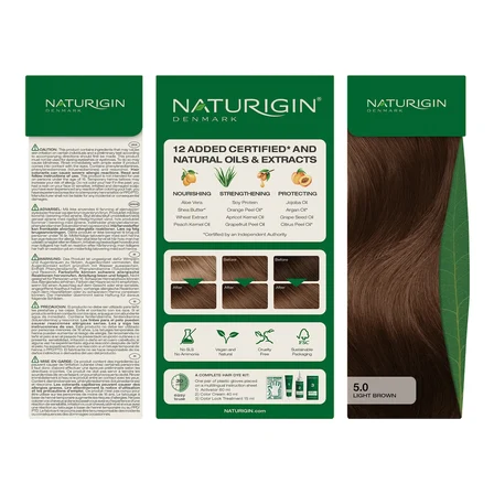 Naturigin Doğal Saç Boyası Açık Kahve 5.0 ( 2 Adet )