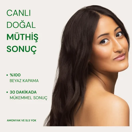 Naturigin Doğal Saç Boyası Abanoz Siyah 2.3 ( 2 Adet )