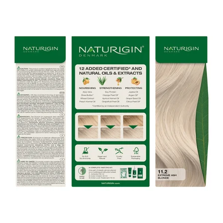 Naturigin Doğal Saç Boyası Çok Açık Küllü Sarı 11.2 ( 2 Adet )