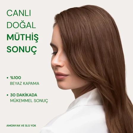 Naturigin Doğal Saç Boyası Açık Küllü Kahve 5.2