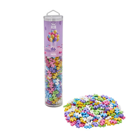 Plus-Plus Pastel Mix (240 Parça Tüp)