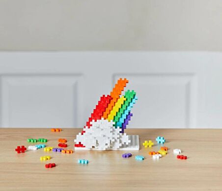 PLUS-PLUS RAINBOW MIX / 240 PCS TUBE