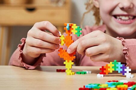 PLUS-PLUS RAINBOW MIX / 100 PCS TUBE