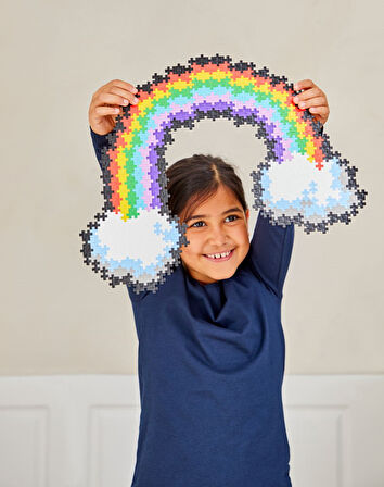 Plus-Plus Puzzle by Number Rainbow (500 Parça)
