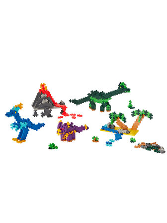 Plus-Plus Learn to Build Dinosaurs