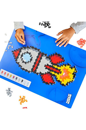 Puzzle By Number Rocket 500 Parça Roket Uzay Bilim Yaratıcı Tasarım Yapı Inşaa Eğitici Oyuncak