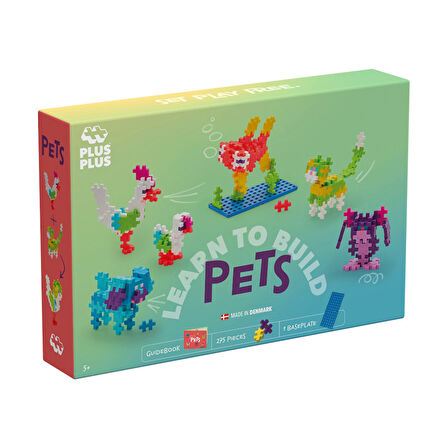 Plus-Plus Learn to Build Pets (275 Parça)