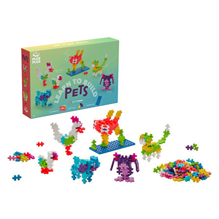 Plus-Plus Learn to Build Pets (275 Parça)