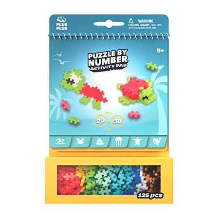 Plus-Plus Activity Pad - Ocean