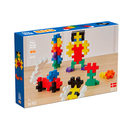 Plus-Plus Big Basic Mix (50 Parça)