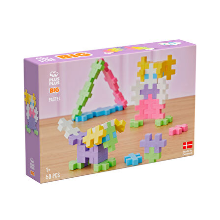 Plus-Plus Big Pastel Mix (50 Parça)