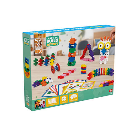 Plus-Plus Big Learn to Build Activity (130 Parça)