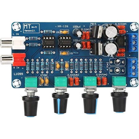 NE5532 4 Kanallı Amplifikatör Modülü