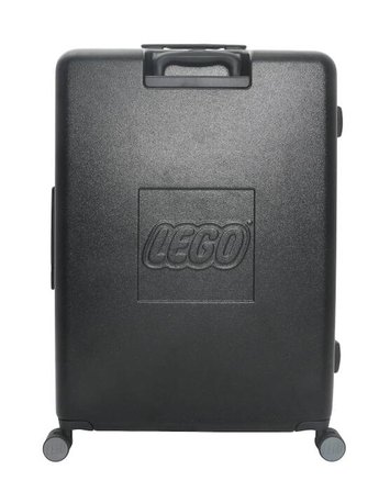 20153-1961 LEGO® Yapım Parçası 2x2 Orta Boy Valiz - Siyah/Gri