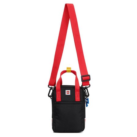 20323-0354 Premium 1x1 LEGO® Yapım Parçası Çapraz Çanta - Siyah - Çok Renkli