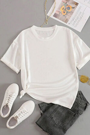 Unisex Van Gogh Yıldızlı Gece Sırt Baskılı Oversize T-shirt