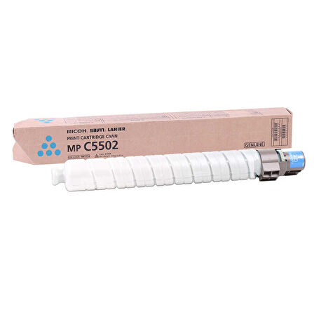 Ricoh Aficio MP-C4502 Mavi Orijinal Fotokopi Toner
