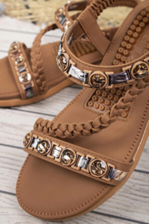 Khayt Norse Anatomik Fashion Günlük Kadın Sandalet