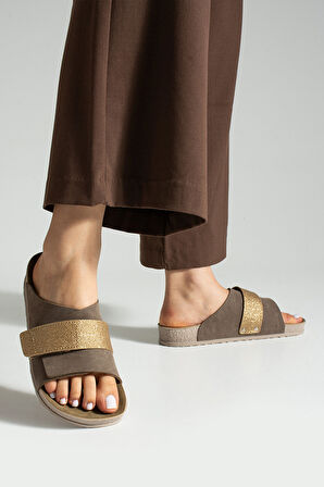 Khayt Fenne Anatomik Ortopedik Tek Bantlı Kadın Terlik