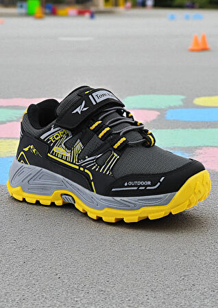 Khayt Ferrex Su ve Soğuk Dayanıklı Kaymaz Taban Kışlık Unisex Çocuk Outdoor Spor Ayakkabı
