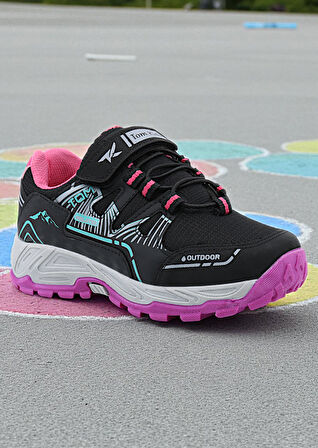 Khayt Ferrex Su ve Soğuk Dayanıklı Kaymaz Taban Kışlık Unisex Çocuk Spor Ayakkabı